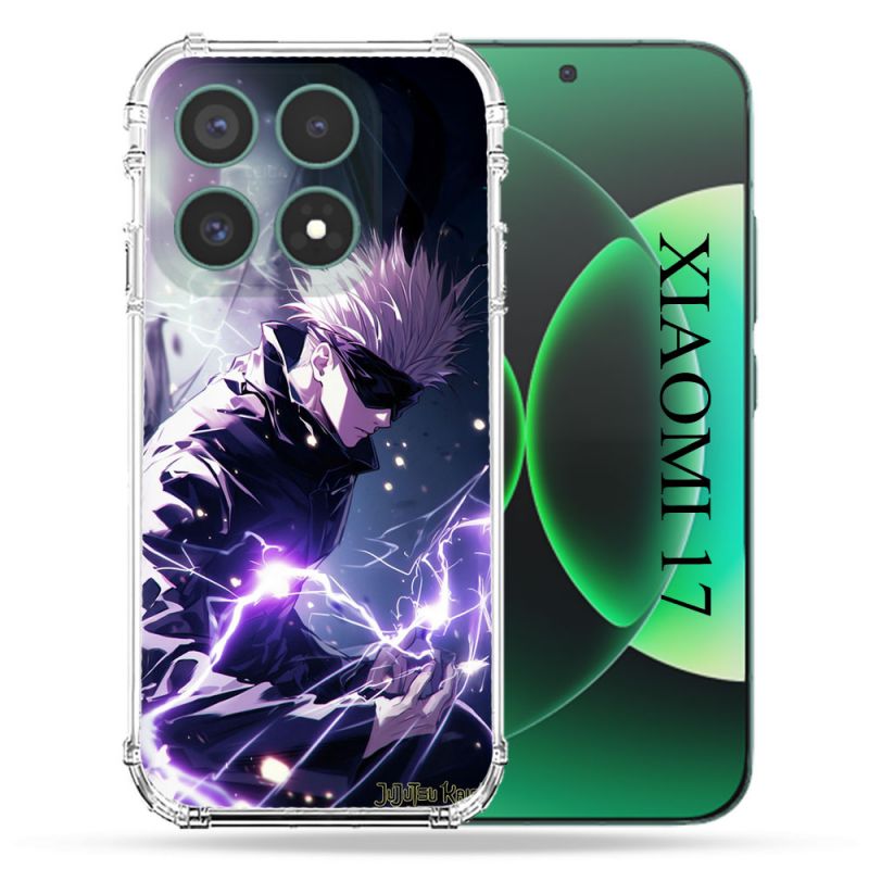 Coque Renforcée Pour Xiaomi 17 Manga Jujutsu Kaisen Gojo Saturo