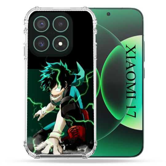 Coque Renforcée Pour Xiaomi 17 Manga My Hero Academia Deku