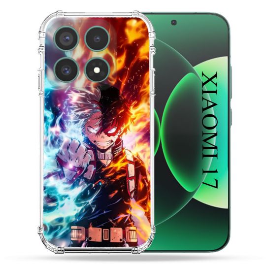 Coque Renforcée Pour Xiaomi 17 Manga My Hero Academia Shoto Portrait