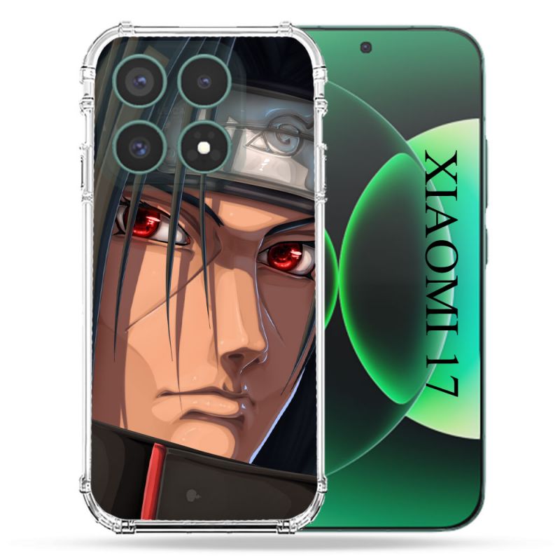 Coque Renforcée Pour Xiaomi 17 Manga Naruto Itachi Visage