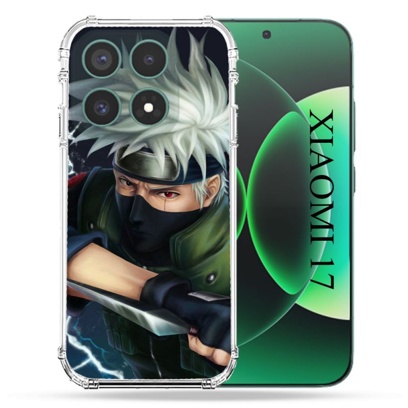 Coque Renforcée Pour Xiaomi 17 Manga Naruto Kakashi