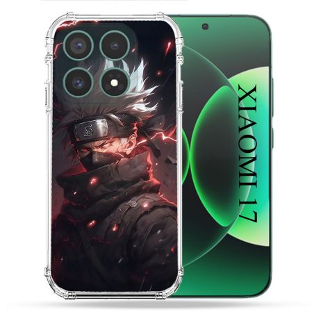 Coque Renforcée Pour Xiaomi 17 Manga Naruto Kakashi Dark