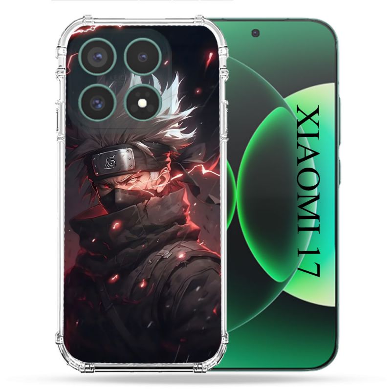 Coque Renforcée Pour Xiaomi 17 Manga Naruto Kakashi Dark