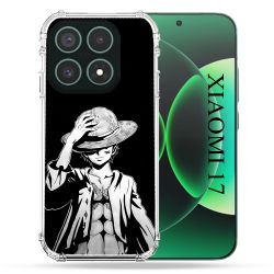 Coque Renforcée Pour Xiaomi 17 Manga One Piece Luffy Noir