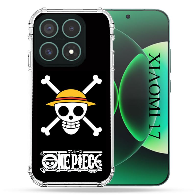 Coque Renforcée Pour Xiaomi 17 Manga One Piece Tete de Mort
