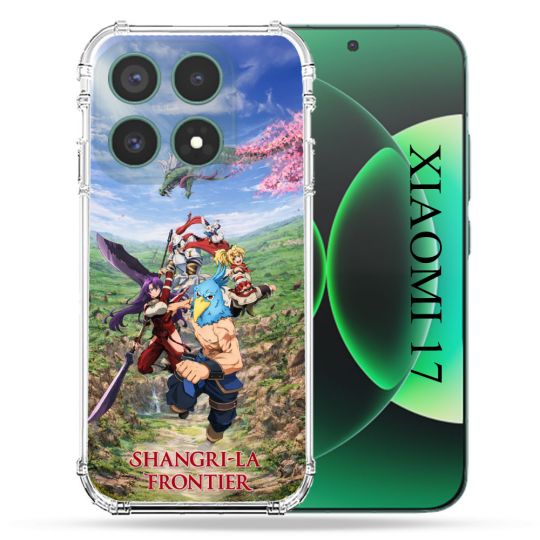 Coque Renforcée Pour Xiaomi 17 Manga Shangri La Frontier Affiche