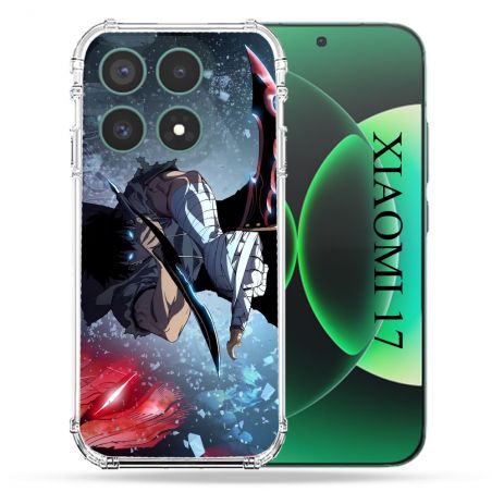 Coque Renforcée Pour Xiaomi 17 Manga Solo Leveling Sung Epee