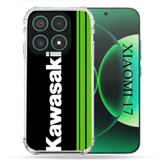 Coque Renforcée Pour Xiaomi 17 Moto Kawasaki