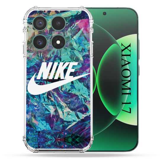 Coque Renforcée Pour Xiaomi 17 Nike Turquoise