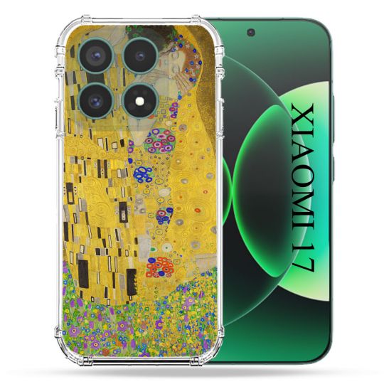 Coque Renforcée Pour Xiaomi 17 Peinture Le Baiser
