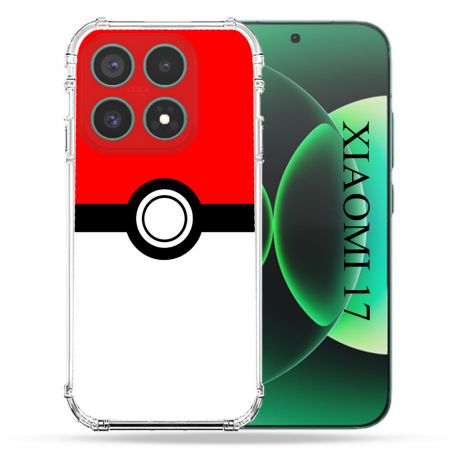 Coque Renforcée Pour Xiaomi 17 Pokemon Pokeball