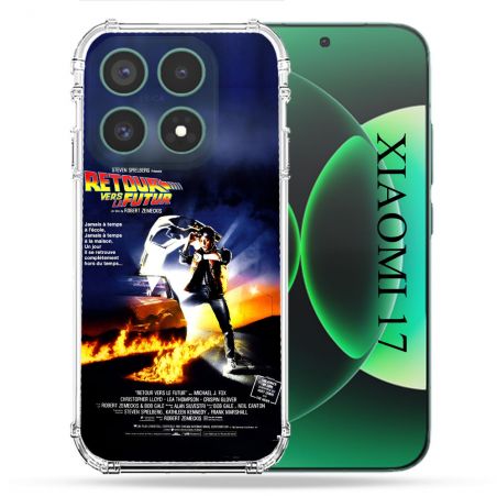 Coque Renforcée Pour Xiaomi 17 Retour Vers Le Futur Affiche