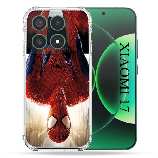 Coque Renforcée Pour Xiaomi 17 Spiderman Invers