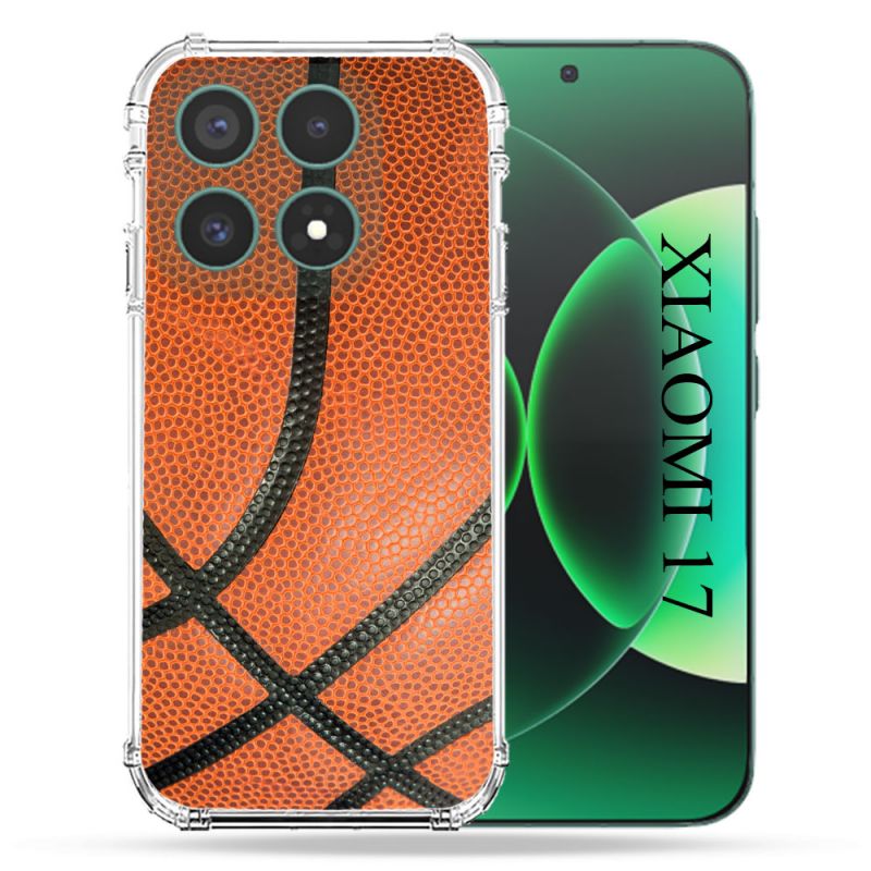 Coque Renforcée Pour Xiaomi 17 Sport Ballon Basket