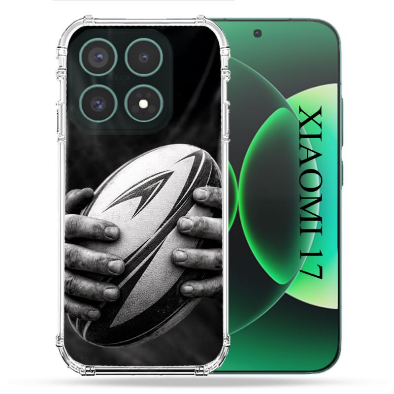 Coque Renforcée Pour Xiaomi 17 Sport Rugby Ballon Moderne