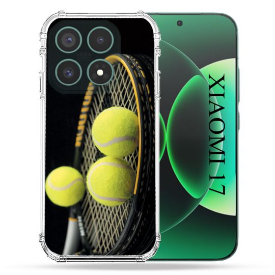 Coque Renforcée Pour Xiaomi 17 Sport Tennis Balls