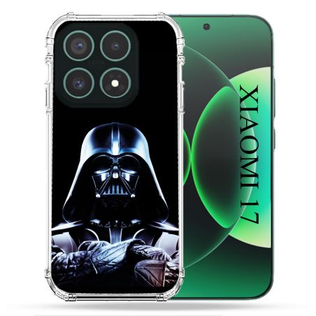 Coque Renforcée Pour Xiaomi 17 Star Wars - Dark Vador Noir