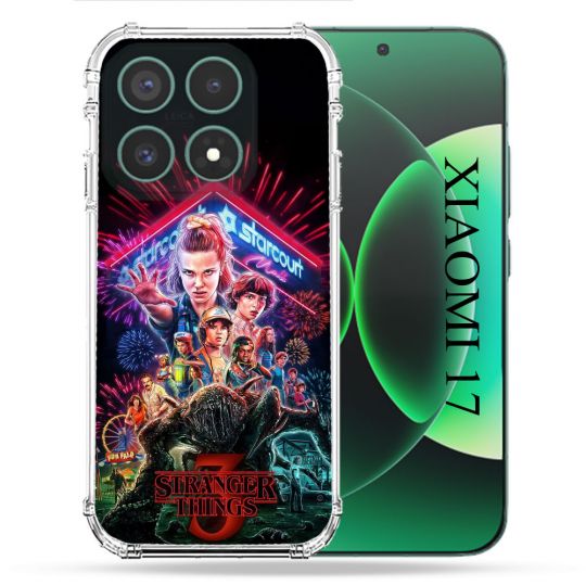 Coque Renforcée Pour Xiaomi 17 Stranger Things Affiche 3