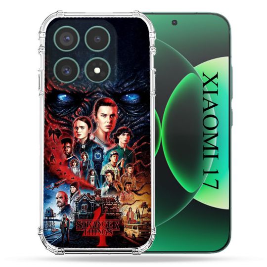 Coque Renforcée Pour Xiaomi 17 Stranger Things Affiche 4