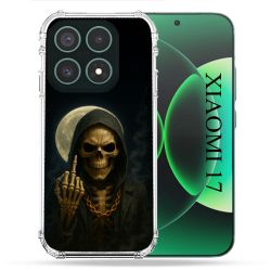 Coque Renforcée Pour Xiaomi 17 Tete de Mort Doigt 2026