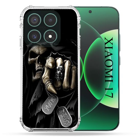 Coque Renforcée Pour Xiaomi 17 Tete de Mort Your Next