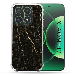 Coque Renforcée Pour Xiaomi 17 Texture Marbre Noir