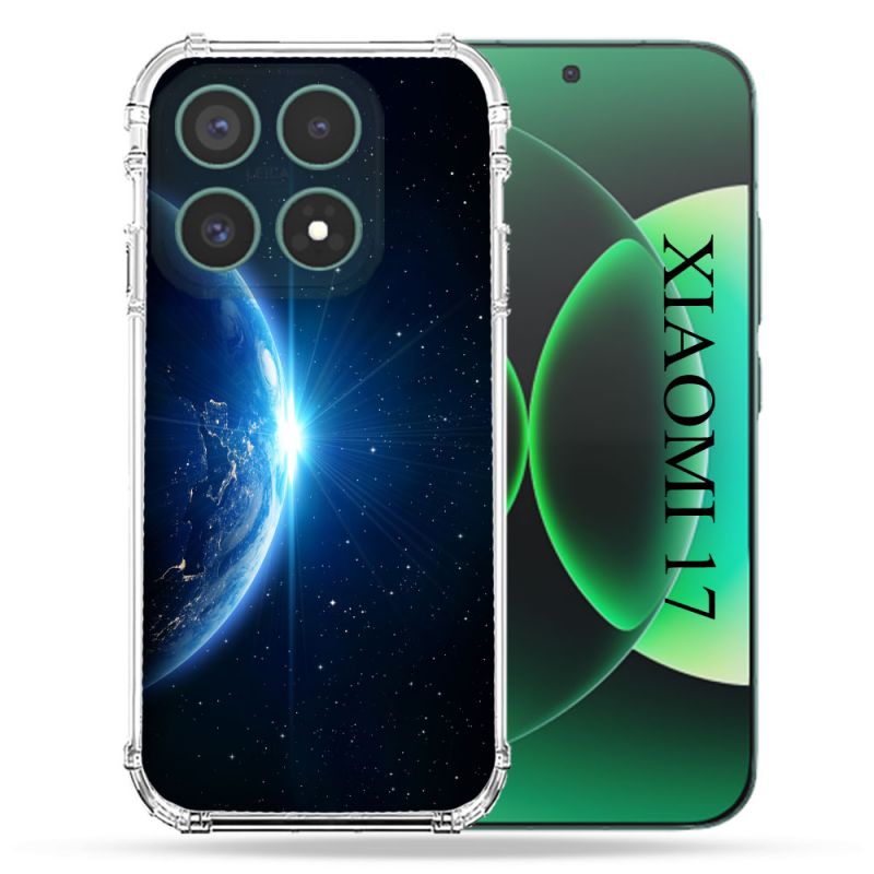 Coque Renforcée Pour Xiaomi 17 Univers Planete Terre