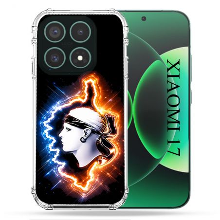 Coque Renforcée Pour Xiaomi 17 Voyage Corse Brillante