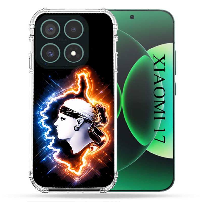 Coque Renforcée Pour Xiaomi 17 Voyage Corse Brillante
