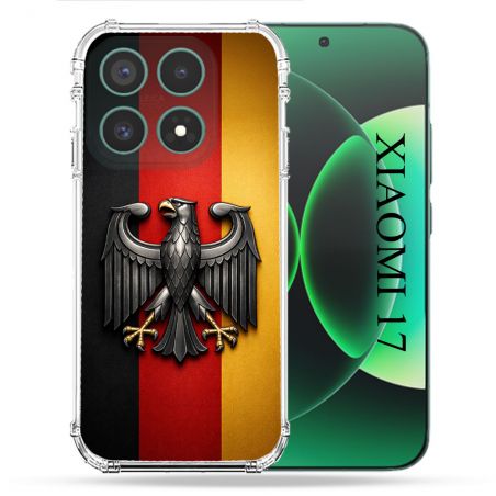 Coque Renforcée Pour Xiaomi 17 Voyage Drapeau Allemagne