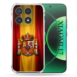 Coque Renforcée Pour Xiaomi 17 Voyage Drapeau Espagne