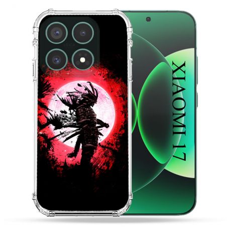 Coque Renforcée Pour Xiaomi 17 Voyage Japon Samourai