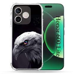 Coque Renforcée Pour Honor 600 Lite 5G Animal Aigle Royal Noir