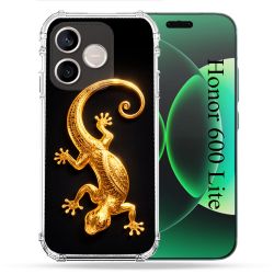 Coque Renforcée Pour Honor 600 Lite 5G Animal Lezard Noir 2026