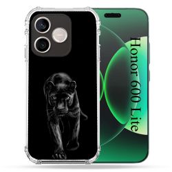 Coque Renforcée Pour Honor 600 Lite 5G Animal Panthère Noire