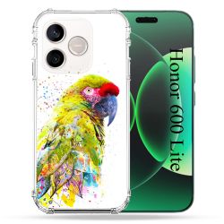 Coque Renforcée Pour Honor 600 Lite 5G Animal Perroquet Jaune