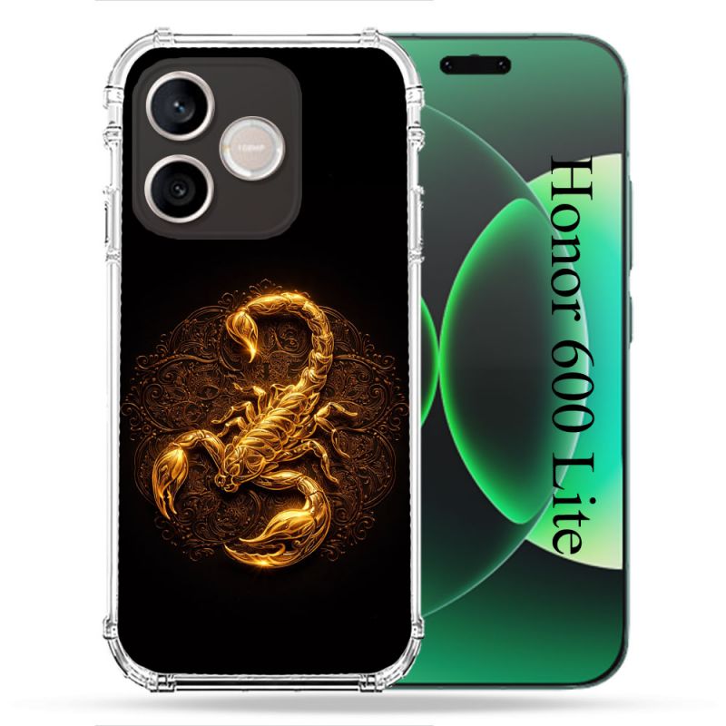 Coque Renforcée Pour Honor 600 Lite 5G Animal Scorpion Fresque 2026