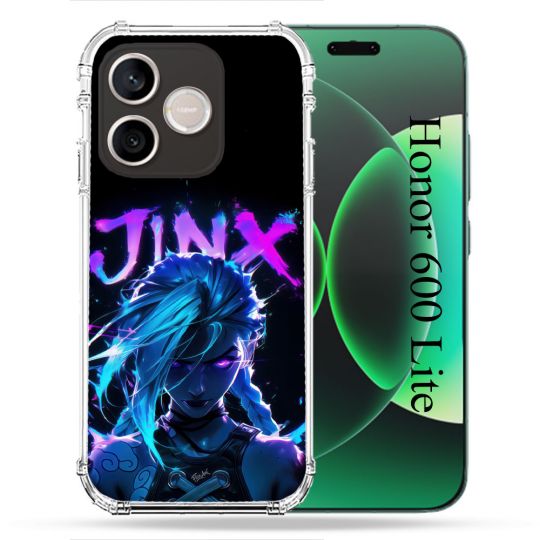 Coque Renforcée Pour Honor 600 Lite 5G Arcane Jinx Night