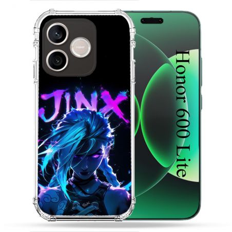Coque Renforcée Pour Honor 600 Lite 5G Arcane Jinx Night