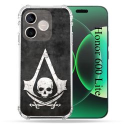 Coque Renforcée Pour Honor 600 Lite 5G Assassin Creed Tete Mort