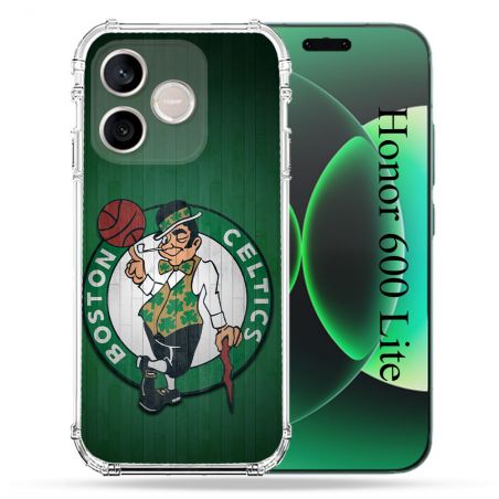 Coque Renforcée Pour Honor 600 Lite 5G Basket Boston Celtics