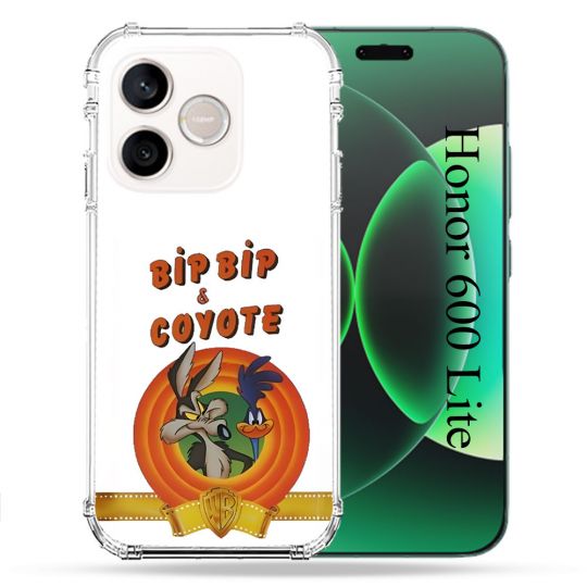 Coque Renforcée Pour Honor 600 Lite 5G Bip Bip Coyote