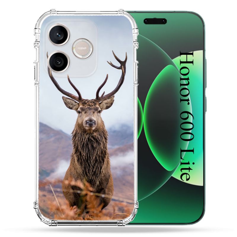 Coque Renforcée Pour Honor 600 Lite 5G Chasse Chevreuil Montagne