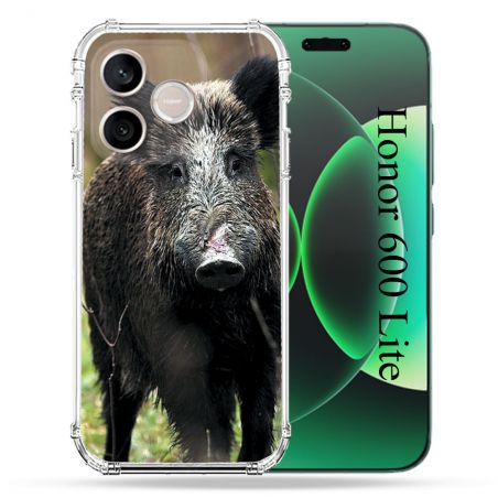 Coque Renforcée Pour Honor 600 Lite 5G Chasse Sanglier bois
