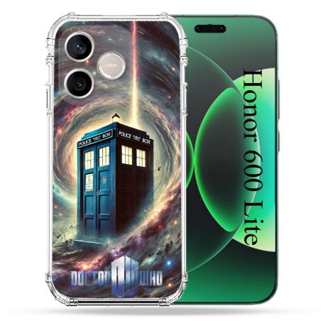 Coque Renforcée Pour Honor 600 Lite 5G Dr Who Tardis Univers