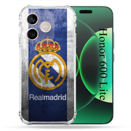 Coque Renforcée Pour Honor 600 Lite 5G Foot Real Madrid