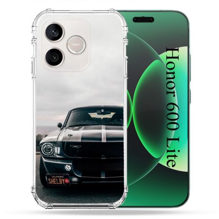 Coque Renforcée Pour Honor 600 Lite 5G Ford Mustang GT500 Vintage