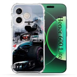 Coque Renforcée Pour Honor 600 Lite 5G Formule 1 F1 Mercedes Petronas
