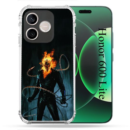Coque Renforcée Pour Honor 600 Lite 5G Ghost Rider
