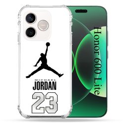Coque Renforcée Pour Honor 600 Lite 5G Jordan 23 Blanc
